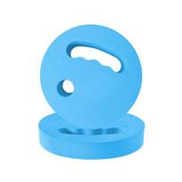 Yousheng 2Pcs Water Exercise Discs EVA Foam Handheld Swim Disc Pool Resistance Water Weights Adults Beginner Swimming Pool Aquatic Exercise Water mėlyna