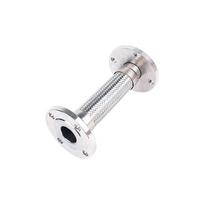 304 Stainless Steel Flanged Corrugated Hose with PTFE Liner