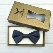 Classic Mens Wedding Bow Tie With Satin Finish For Grooms And Groomsmen