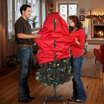 Christmas Tree Storage Bag, Reinforced Fabric, Water-Resistant and Resistant, Accommodates 36x25 Inch HX6C 3 feet žalia