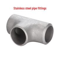 304 Stainless Steel DN25 Butt Weld Equal Tee
