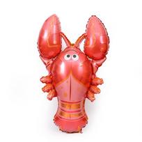 Large Crawfish Aluminum Foil Balloon for Lobster BBQ or Hotel Opening Decoration, Ocean Theme Balloon