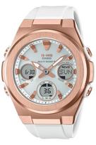 CASIO Baby-G MSG-W600G-7AJF Tough Solar Radio-Controlled Women's Watch White