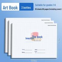 16K Children's Sketchbook: Blank Drawing & Painting for Primary School Students