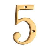 Kieto žalvario Žalvarinis namo numeris 10mm dydžio Lauko namo numeris Pašto dėžutės adreso ženklas Namo durys 5 auksas