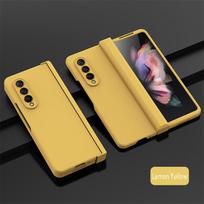 Ultra Thin Folding Shockproof Case For Samsung Galaxy Z Fold 4 6 Fold4 Fold3 Fold 5 360 Full Protection Candy Color Hard Cover For Galaxy Z Fold6