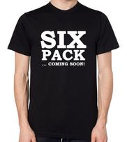 Six Pack Coming Soon T-Shirt Fitness Gym Exercise Top Men Women Unisex Abs Top 4XL