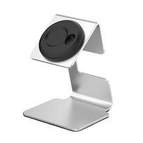 Smartwatch Charger Stand Support Portable Smart Watch Stand Bracket Aluminum Alloy for Garmin Fenix 7S/forerunner 745/Venu SQ sidabras