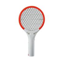 Garden Rechargeable Electric LED Bug Zapper Fly Insect Mosquito Swatter Killer Racket raudona