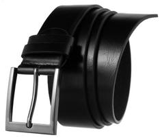 Men's wide belts BOM-PS2A Black 125