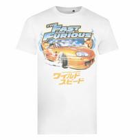 Oficialus Fast & Furious Vyriškas Supra 100% Medvilnės Marškinėliai Vyriški Marškinėliai Viršus Baltas S - XXL L