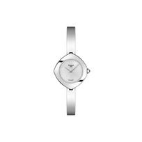 Tissot E-Ting serijos Kvarcinis mechanizmas Deimantais inkrustuotas Paprastas Elegantiškas Laisvalaikio laikrodis Moteriški laikrodžiai Sidabrinis T113.109.11.036.00 Silver Dial