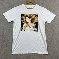 Taylor Swift T Shirt Womens L Large White Fearless Tour Concert Graphic Tee M