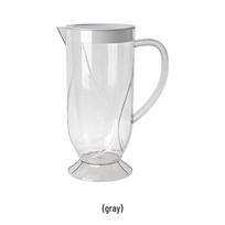 Plastic Beverage Pitcher for Cold Drinks: Restaurant Jug, Water Jug, Teapot, Juice Pitcher.