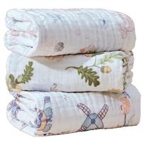 JOYNCLEON Baby Pure Cotton Muslin Bath Towel 70x90cm