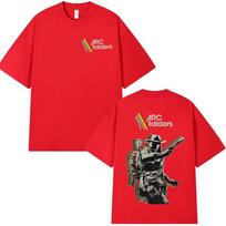 Game Arc Raiders Vintage Graphic T Shirt Mens Cosplay Clothing Short Sleeve Tshirts Gothic Oversized Cotton Tshirt Streetwear S