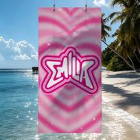Singer Y2k girl Emilia Mernes MP3 Towel Quick Drying Beach Towels Are Suitable For Swimming Pools Camping Yoga And The Gym STJ40x70CM