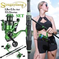 Teleskopinė meškerė 1,8 m 2,1 m 1.8M Rod&Reel 1000