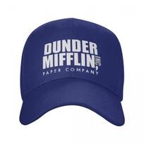 New The Office TV Show Dunder Mifflin Paper Company Baeball Cap Unisex Women Dad Hat Streetwear Snapback Hat Trucker Cap Adjustable Cap white