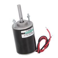 Nuolatinės magnetės nuolatinės srovės variklis 24V DC 30W 3420 Didelio greičio nuolatinės magnetės nuolatinės srovės variklis CW CCW Mažas triukšmas 7000 RPM Juodas