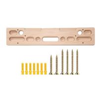Rock Climbing & Bouldering Training Board Hangs Board Wood Climbing Fingerboard for Training Finger Grip and Pull Up 1