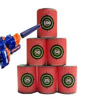6 vnt „Eva Soft Bullet Target“ putplastis gali nukreipti smiginio putplasčio pistoletą šaudyti vaikams žaislas „Nerf N-strike Blasters“