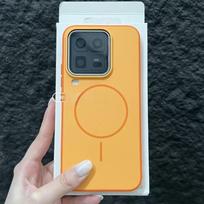 For VIVO iQOO 15 Ultra Case Fashion Hard PC+TPU Magnetic Anti Fingerprint Comfortable Protect Back Cover For iQOO 15 Ultra Shell vivo iQOO 15 Ultra oranžinė