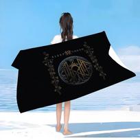 Popular Band S-Sleep T-Token Beach Towel Colorful Bath Towels for Girl Microfiber Quick Dry Custom Sand Free Beach Yoga Gym Pool Cotton 30x30cm