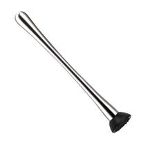 Mojito Drink Kitchen Stainless Steel Long Mixer Tool Masher Cocktail Muddler Ice Crusher Juice Stirrer gray