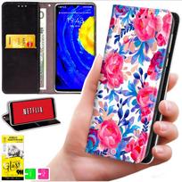 Etui Typu Portfel Do Xiaomi Redmi 15C 5G 173Mm / Poco C85 - Pokrowiec Bluemoon Nadruk + Szkło 9H