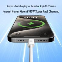 Jingdong Jingzao PD240W USB-C Braided Fast Charging Data Cable