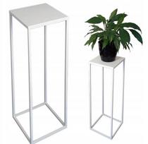 Modernus Gėlių Stovas Loft Baltas Simple 003/K-12-1P-70B