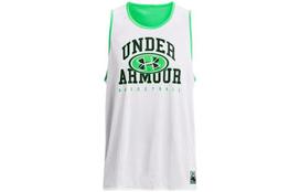 Under Armour Krepšinio marškinėliai Vyriški Balti 1377310-100 M