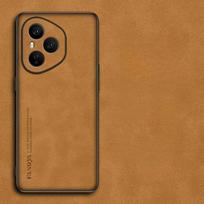 For Honor 400 Pro Sheepskin Matte Hard Back Case for Honor 400 Lite Honor400 Camera Protection Shockproof Soft Frame Cover for honor 400 lite brown