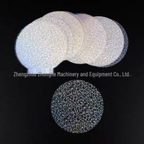 75mm Special Laser Badge Film: Transparent Plastic with Star Fantasy Patterns, 100 Sheets