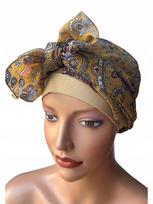 Turban Damski Paula Nude Chusta Na Wiosne-Lato Także Po Chemioterapii