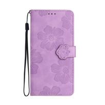Odinis telefono dėklas, skirtas Samsung A54 A34 A24 A14 A04 A13 A23 A33 A53 Galaxy S23 Ultra Cases 3d Butterfly Gėlės viršelio kortelės laikiklis Samsung S23 Ultra