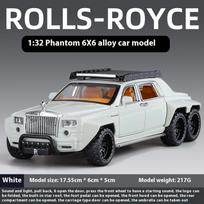 1:32 Rolls-Royce Phantom 6*6 Pickup Alloy Car Model Diecast Metal Off-road Vehicle Car Model Simulation Collection Kids Toy Gift balta