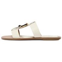 Zara Mados Įslystami Šlepetės Moteriška Avalynė Balta 3828610850 37 white