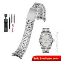 13mm 17mm 19mm 20mm Lenkto galo metalinė apyrankė Tudor laikrodžiui Nerūdijančio plieno apyrankė m56000 56003 55003 72033 Vyrams Moterims Laikrodžio grandinėlė 19mmwidth gray