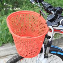 Multicolors Children Kids Bike Basket Hollow Student Front Basket  Rear Cycling Accessories Blue 31.5*23*20cm