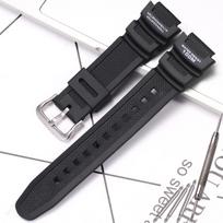 18mm Rubber Watch Band For Casio W-800H F-108WH MRW-200H AQ-S810W SGW-400H AE-1000W  W215  AEQ-110W Watch Strap Bracelet 18mm black