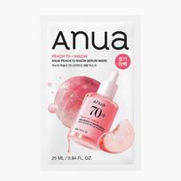 ANUA persikų serumo lakštinių kaukių rinkinys (5+1 vnt.) – Drėkinanti ir gaivinanti veido kaukė 6 Sheets (5+1 Set)