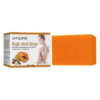 Kojic Acid Soap Contains Palm Kernel Oil, Papaya Extract, And Olive Oil