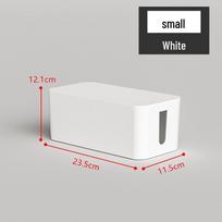 Desktop Cable Organizer Box for Phone Chargers and Power Cords