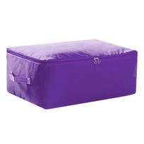 Quilt Storage Bag Oxford Organizer Large Capacity Closet Organizers Blanket Dustproof Zipper Storage Bags Wardrobe Storage Box S      55x33x20cm
