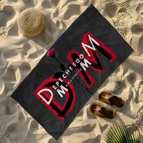 Rock Band D-Depeche M-Mode Towel Yoga Gym Yoga Gym Lightweight Portable for Swimming Beach Travel Sports Accessories Sandproof STJ40x70CM