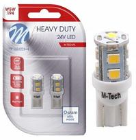 Żarówka W5W Led Osram 24V T10 Dioda Biała M-Tech