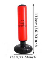 Kids' Inflatable Punching Bag with Stable Water-Filled Base for Indoor/Outdoor Use 1.6m