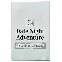 Date Night Ideas: Couples Scratch-off Game & Quiz Cards